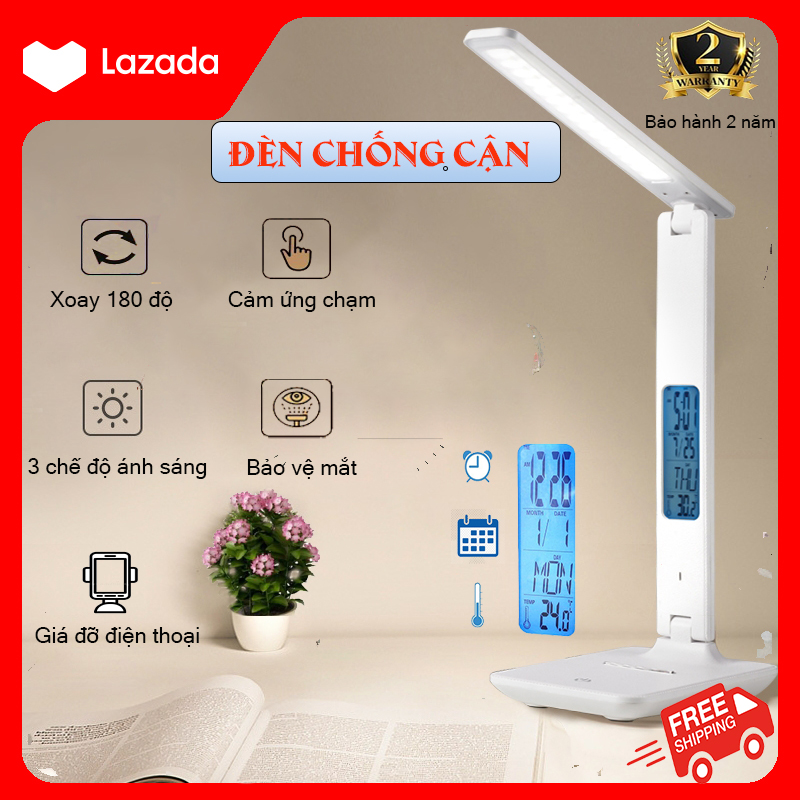 Đèn bàn học chống cận không dây tích điện bảo vệ mắt - Đèn học để bàn đọc sách, học bài cảm ứng thông minh - Đèn led tốt hơn đèn Pixal, đèn kẹp bàn, đèn sạc tích điện, đèn mini, đèn xiaomi.