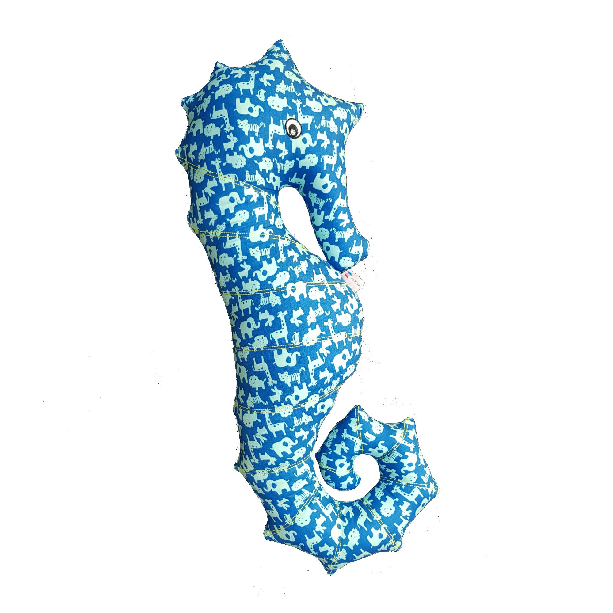 Gối ôm cá ngựa cho bé - THIVI - Gối ôm cho bé tạo hình dễ thương.