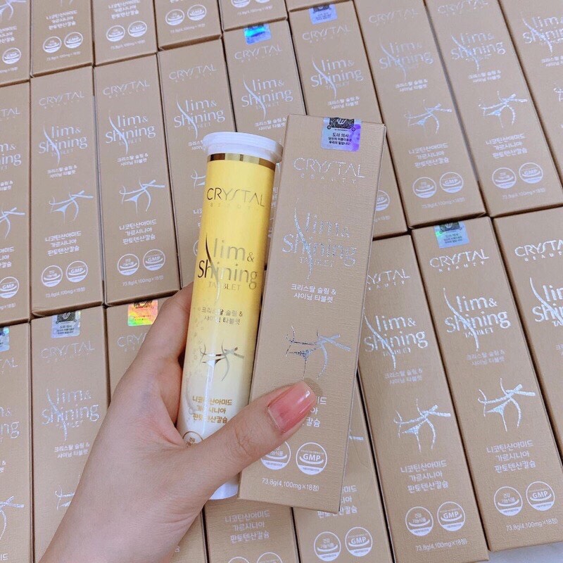 Viên Sủi giảm cân Crystal Slim Hàn Quốc