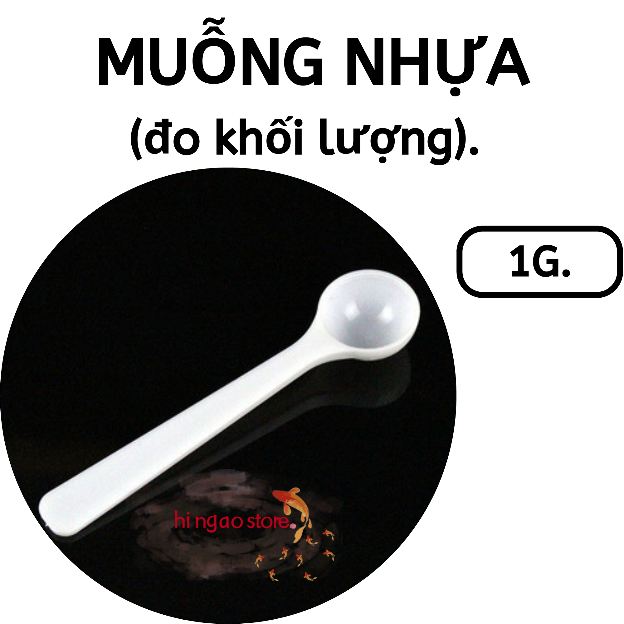 Muỗng đo lường khối lượng 1G - Phụ kiện đo lường | Hingaostore.