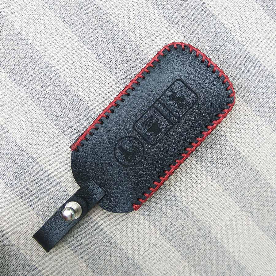 Bao da 3 nút chìa khóa smartkey xe máy Honda