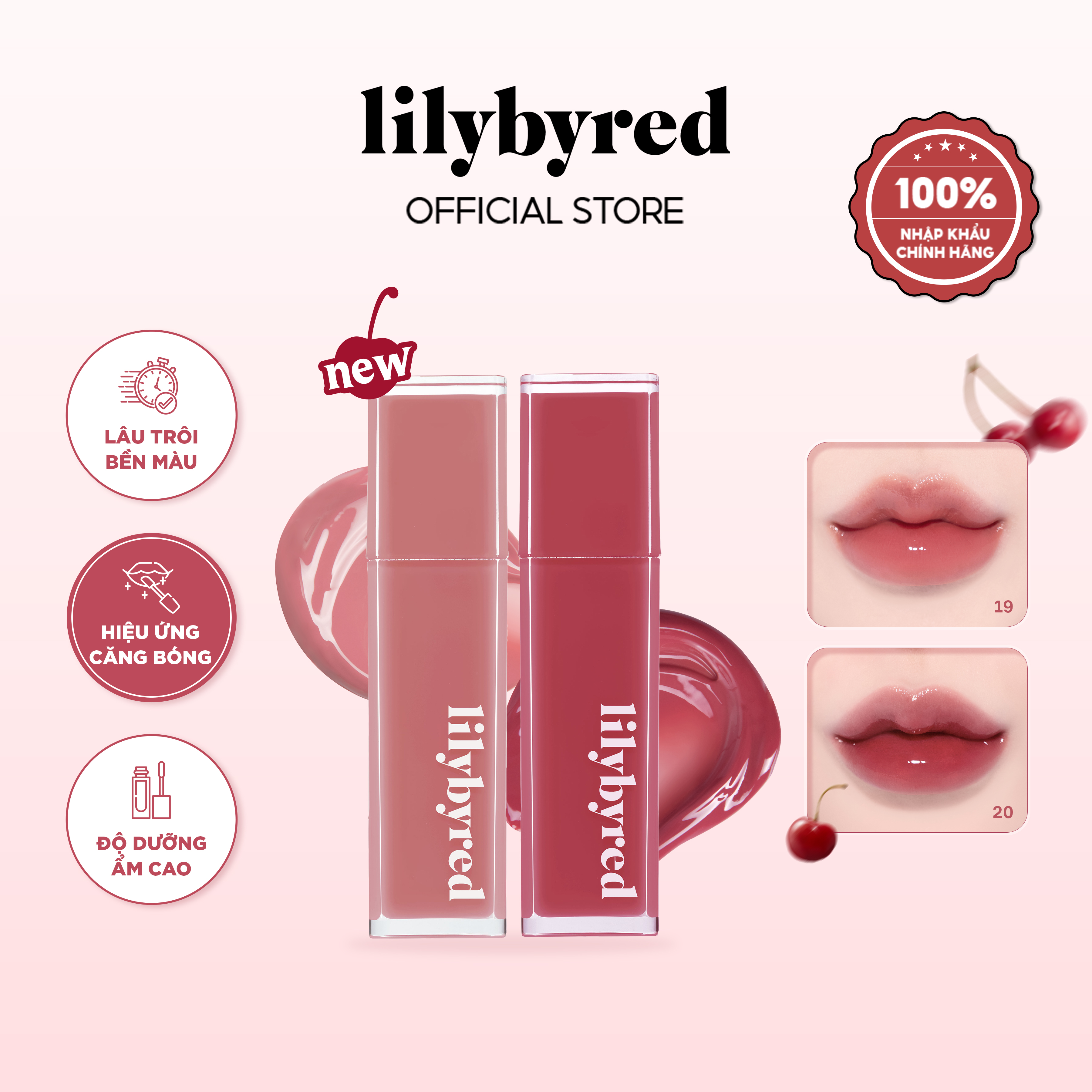 Son Kem Bóng Lì Lilybyred Bloody Liar Coating Tint 4g