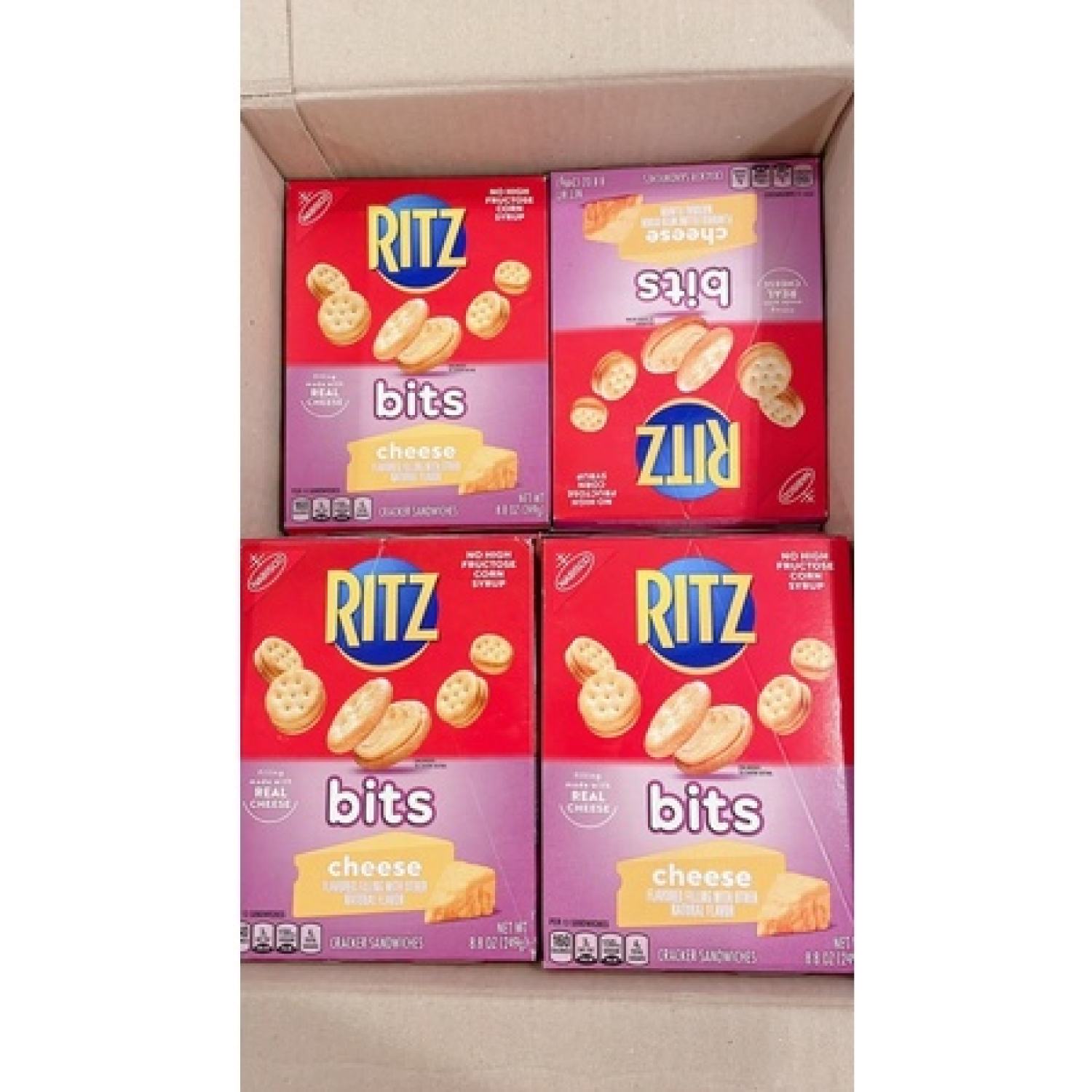 Bánh quy Ritz bits Úc thơm ngon dinh dưỡng - hộp 249gram