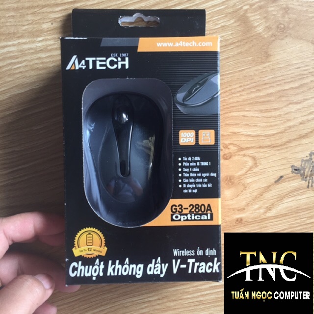 Chuột không dây a4tech g3-280a hàng chính hãng new 100%