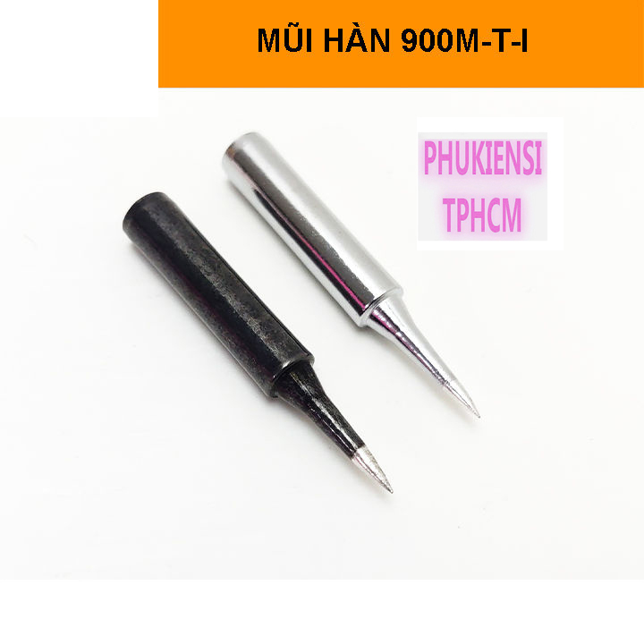 Mũi hàn nhọn hakko 900m-t-i, mũi hàn thiếc tương thích với mỏ hàn 907, 936...