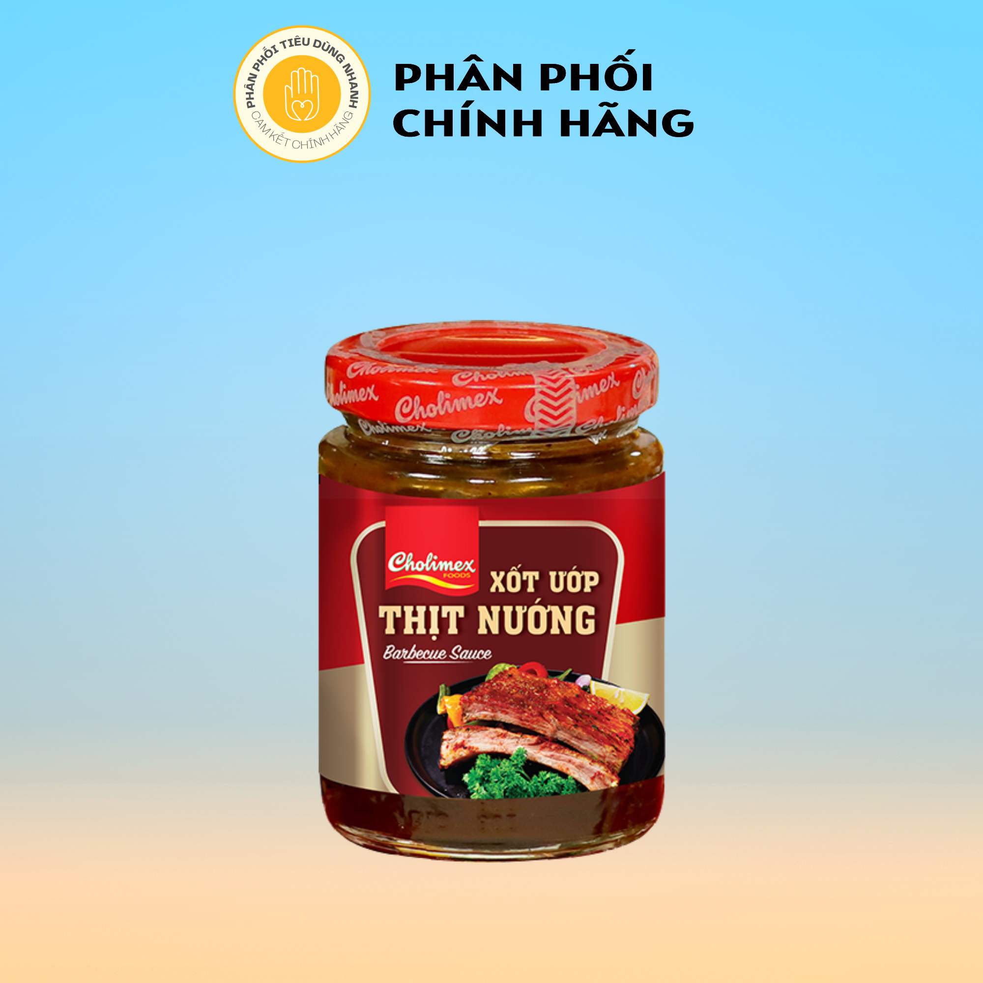 Xốt Ướp Thịt Nướng Cholimex Hủ Thủy Tinh 200g