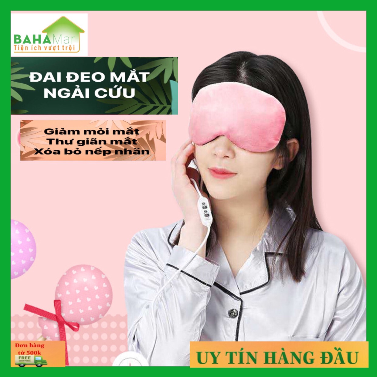 MASSGE MẮT NGẢI CỨU "BAHAMAR" chăm sóc đôi mắt- cửa sổ tâm hồn của bạn mỗi ngày