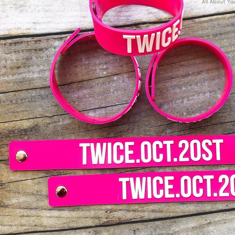 Vòng tay silicone bts, wanna one, exo, got7, twice, seventeen