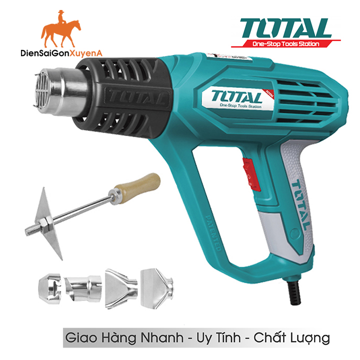 Máy thổi khò nhiệt hơi nóng 2000W Ingco HG20008 Total TB1206 - Ngô Gia Tools