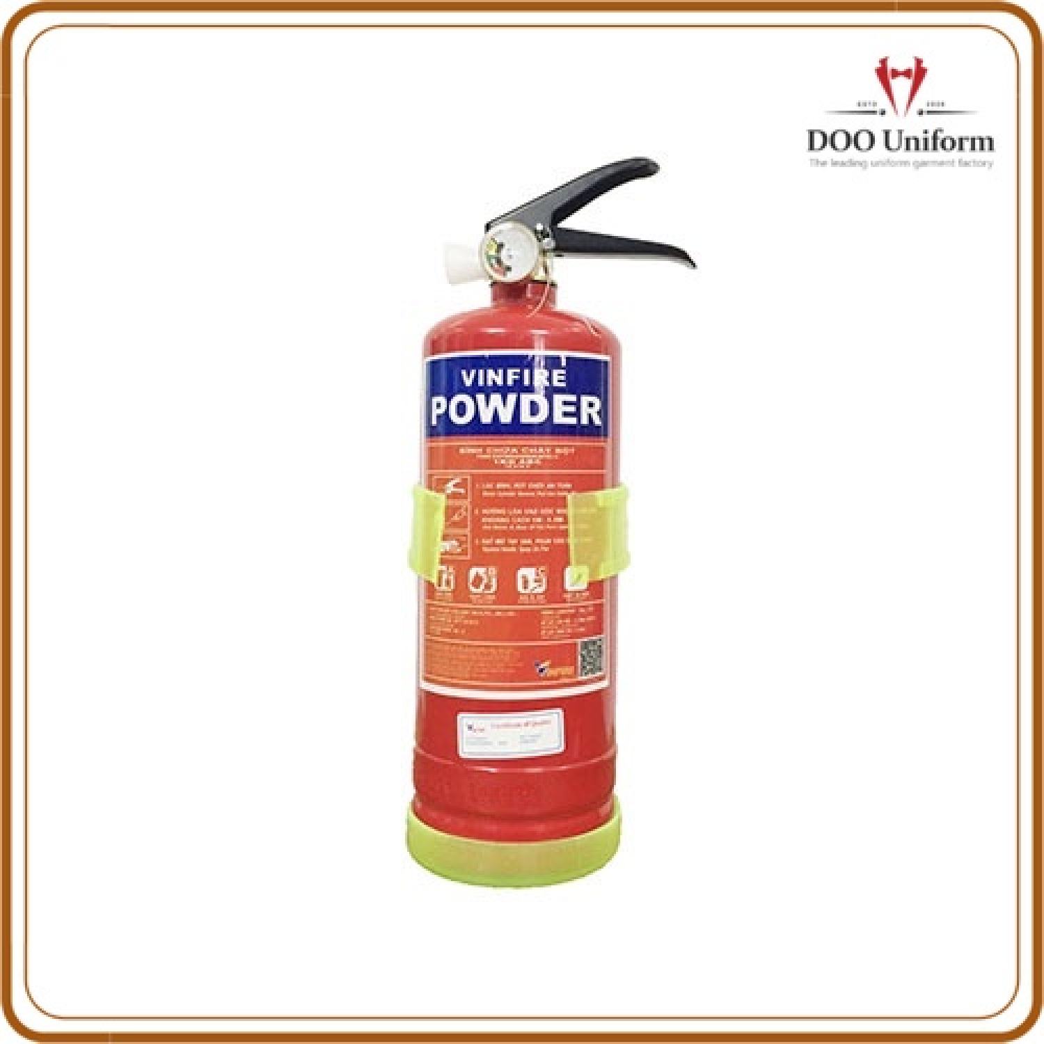 Thiết Bị Phòng Cháy Chữa Cháy - Bình Cầu ᴄhữa Cháy Bột MFZ1 ABC Vinfire 1kg