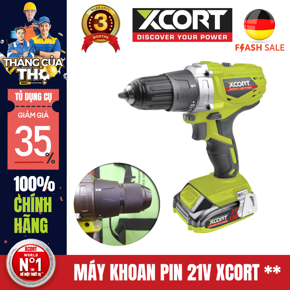 Máy bắt vít-Máy khoan bắt vít 20V MAX XCORT [TẶNG TÚI DỤNG CỤ]