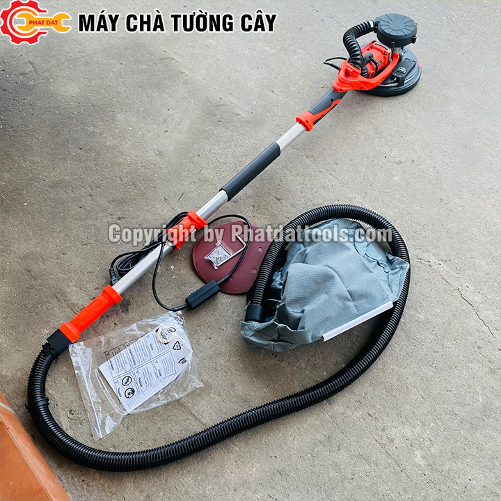 Máy chà nhám tường cây 225f-máy xả nhám tường làm sơn bả