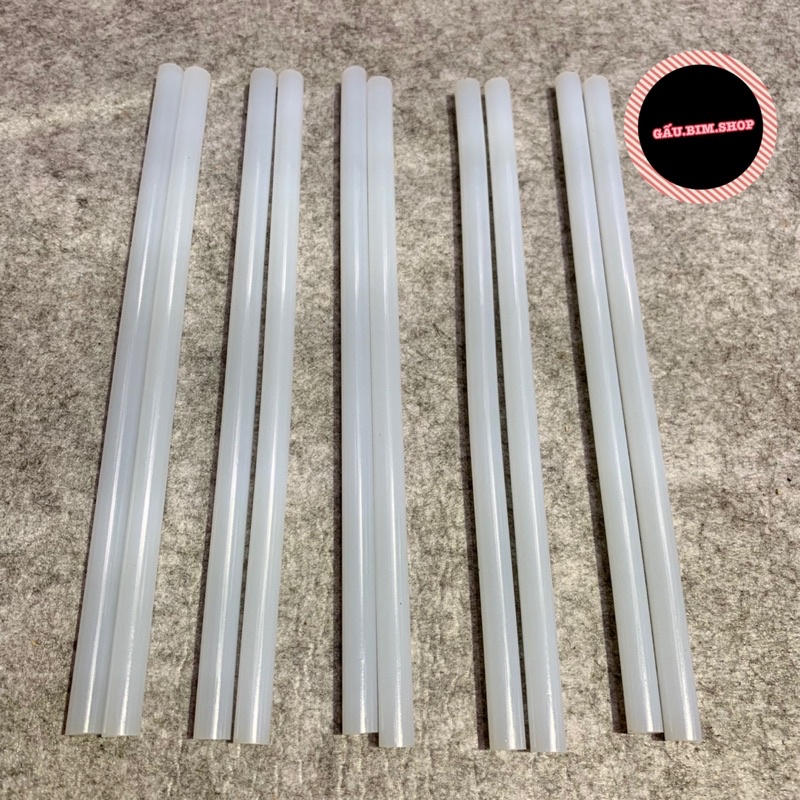 10 cây keo nến to dài 24.5cm, đường kính 1cm