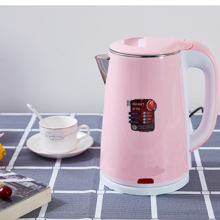 Bình đun siêu tốc thái lan - ấm đun nước siêu tốc 2 lớp 2.5l