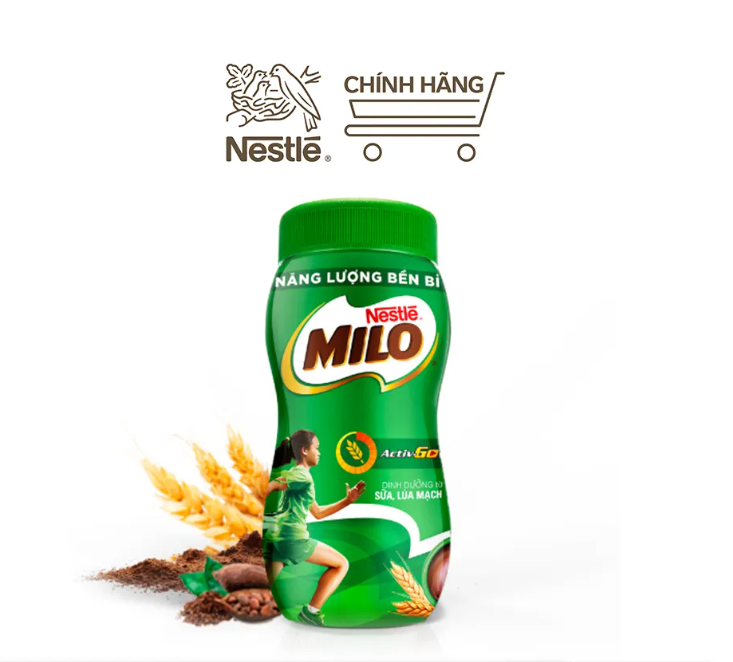 Thức uống lúa mạch Nguyên chất 400g (hũ nhựa)