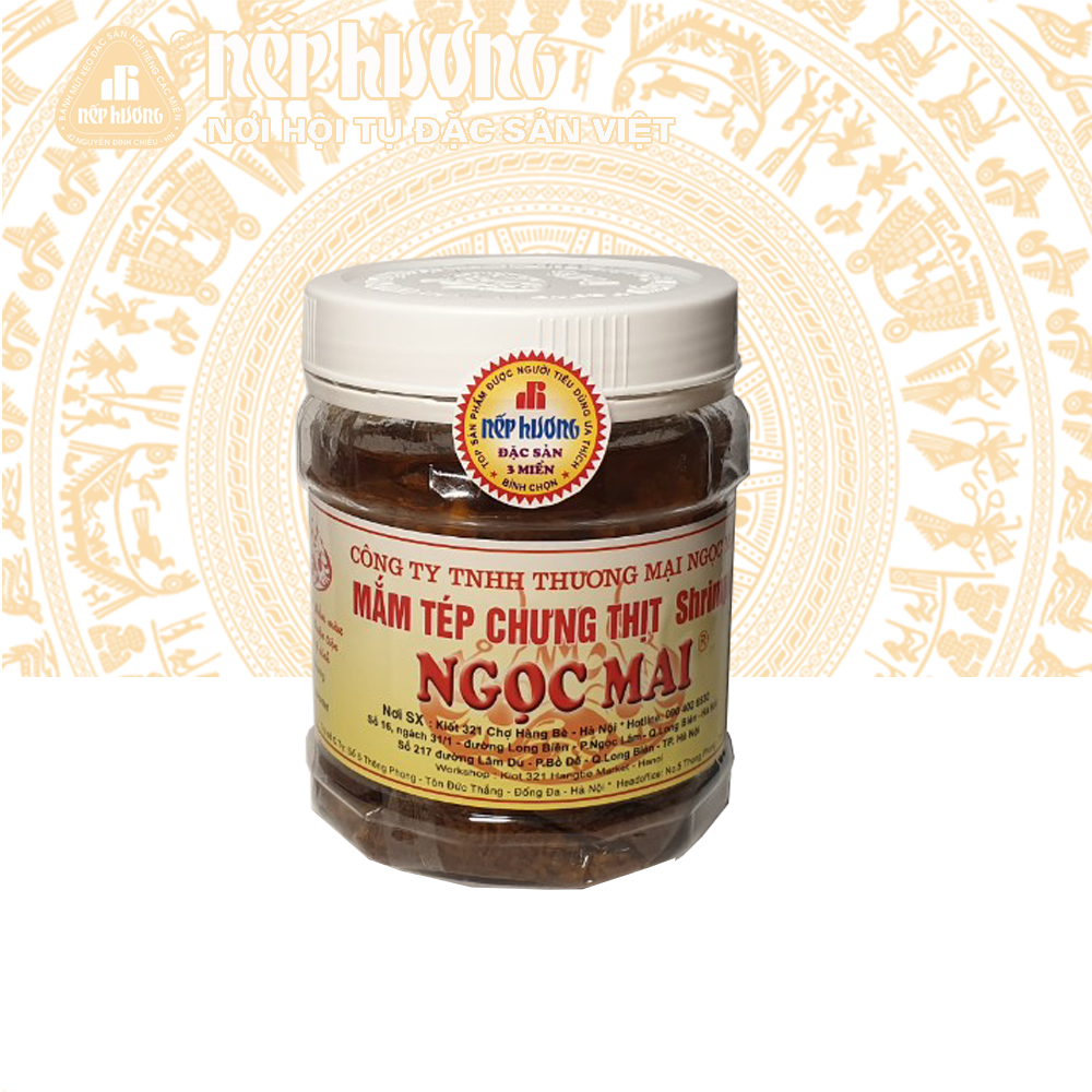 mắm tép chưng thịt - hộp 300g - đặc sản Hà Nội