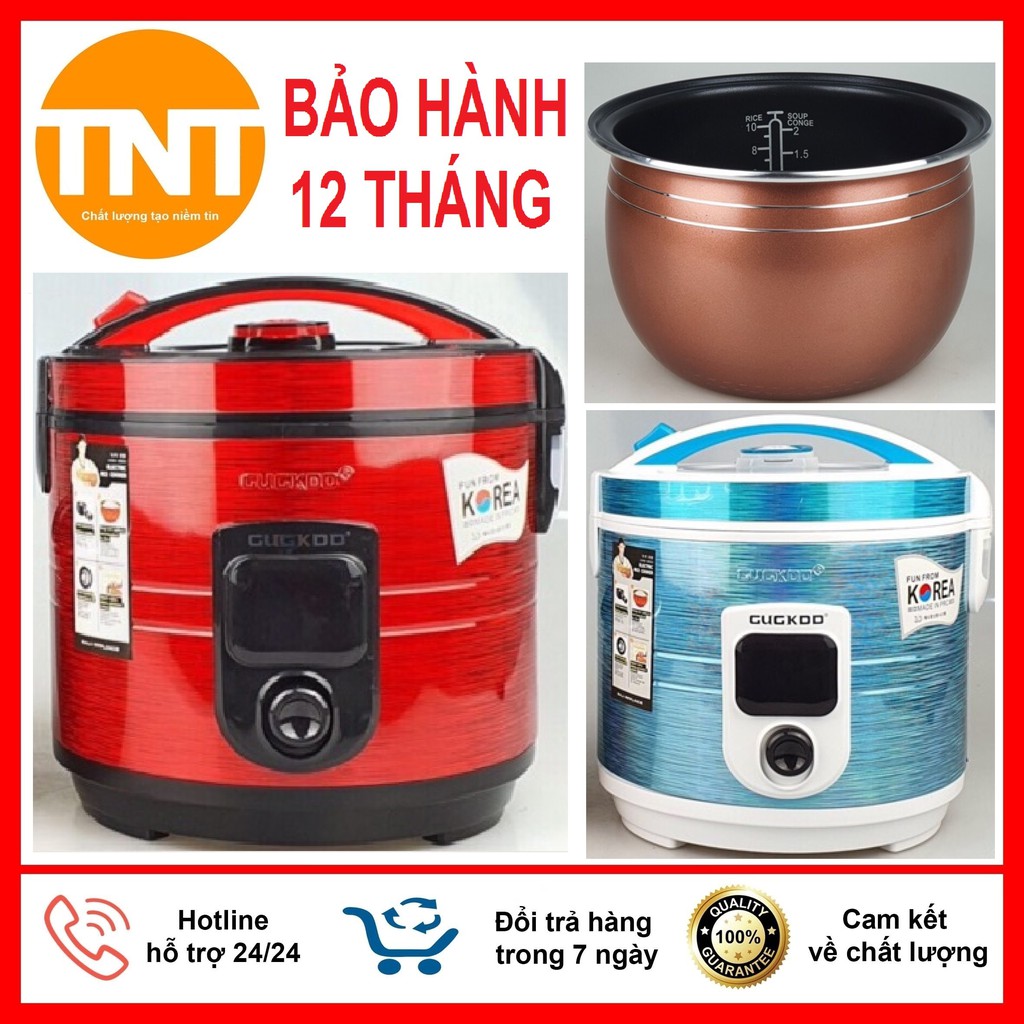 Nồi cơm điện đa năng CUCKOO 1,2l/1,8L/2L nấu cháo, hầm, hấp, luộc phù hợp cho 1-4 người
