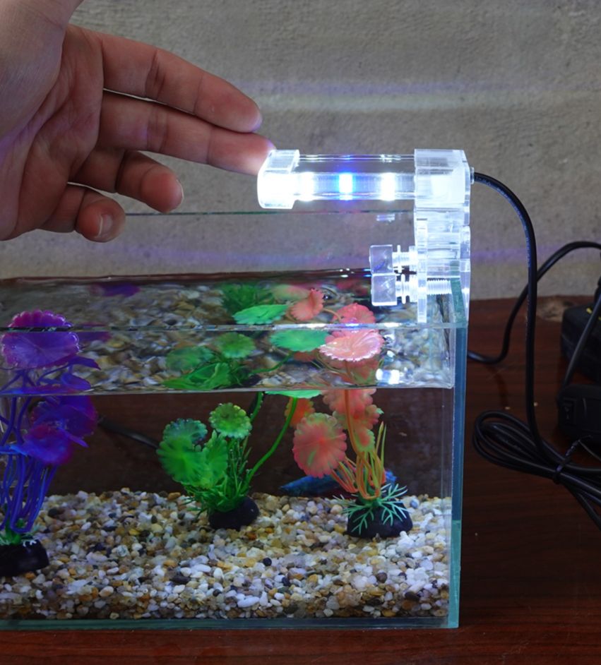 Đèn led thủy sinh cho bể cá cỡ nhỏ, công suốt 1,5 W