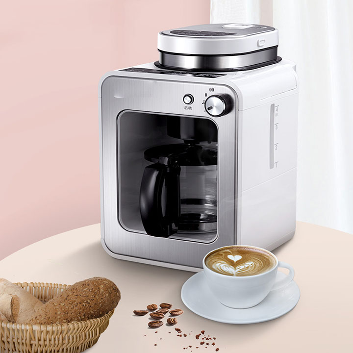 Máy pha cà phê tự động gotech- máy xay hạt và pha cà phê espresso