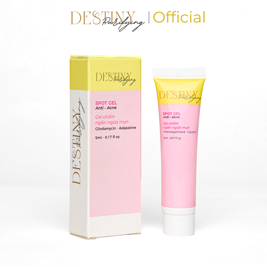 Gel chấm ngăn ngừa mụn, giảm mụn thâm Destiny Purifying - Destiny Purifying Spot Gel