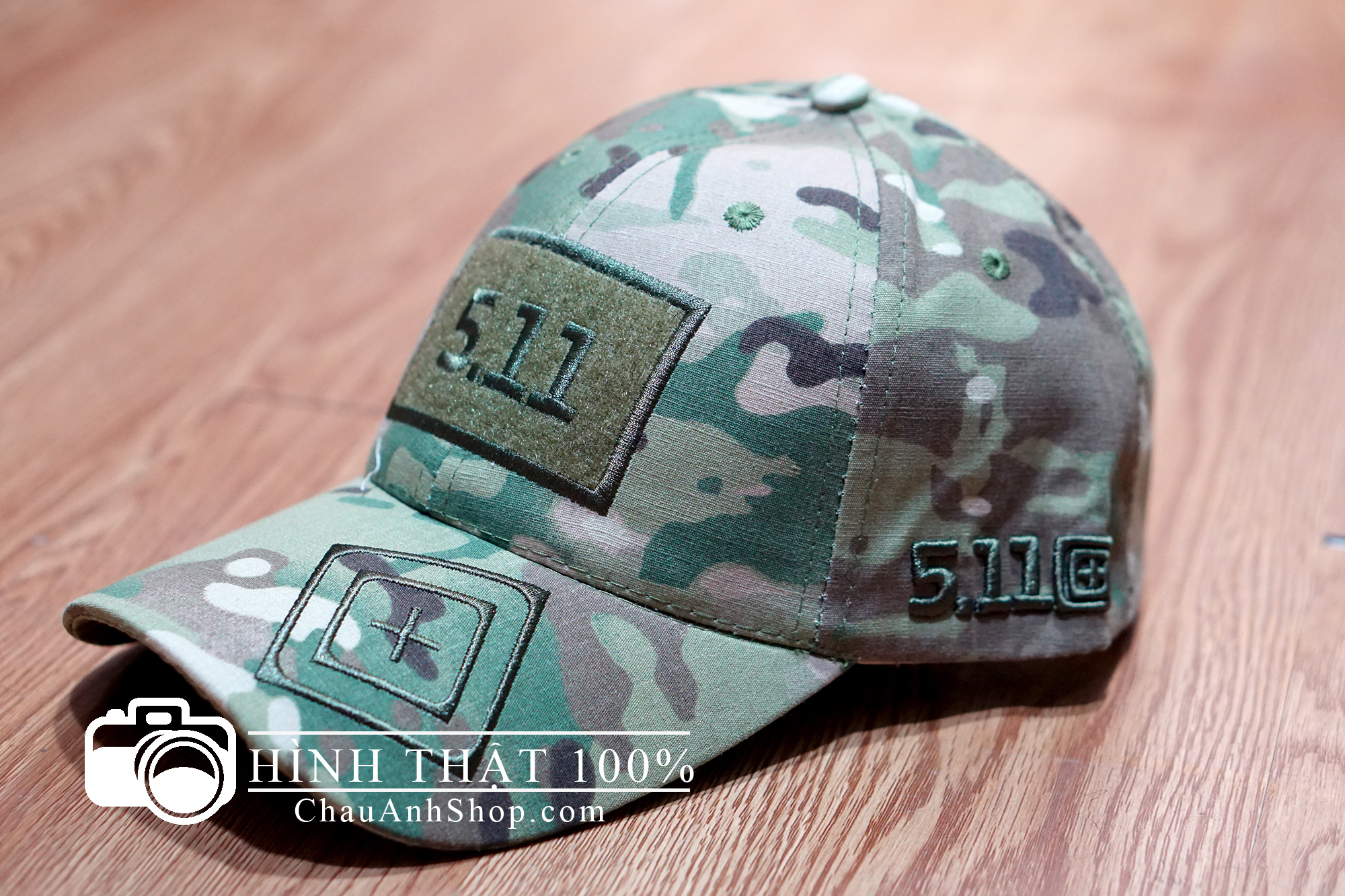[HCM]HÌNH THẬT-Nón lưỡi trai thời trang lính 511 logo thêu