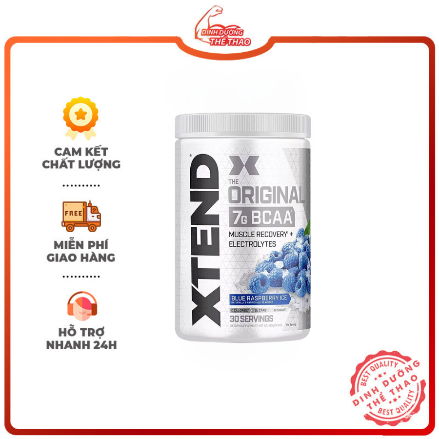 XTEND BCAA 30SER | Chống Dị Hoá Cơ bắp Scivation Xtend Bcaas 30 lần dùng.