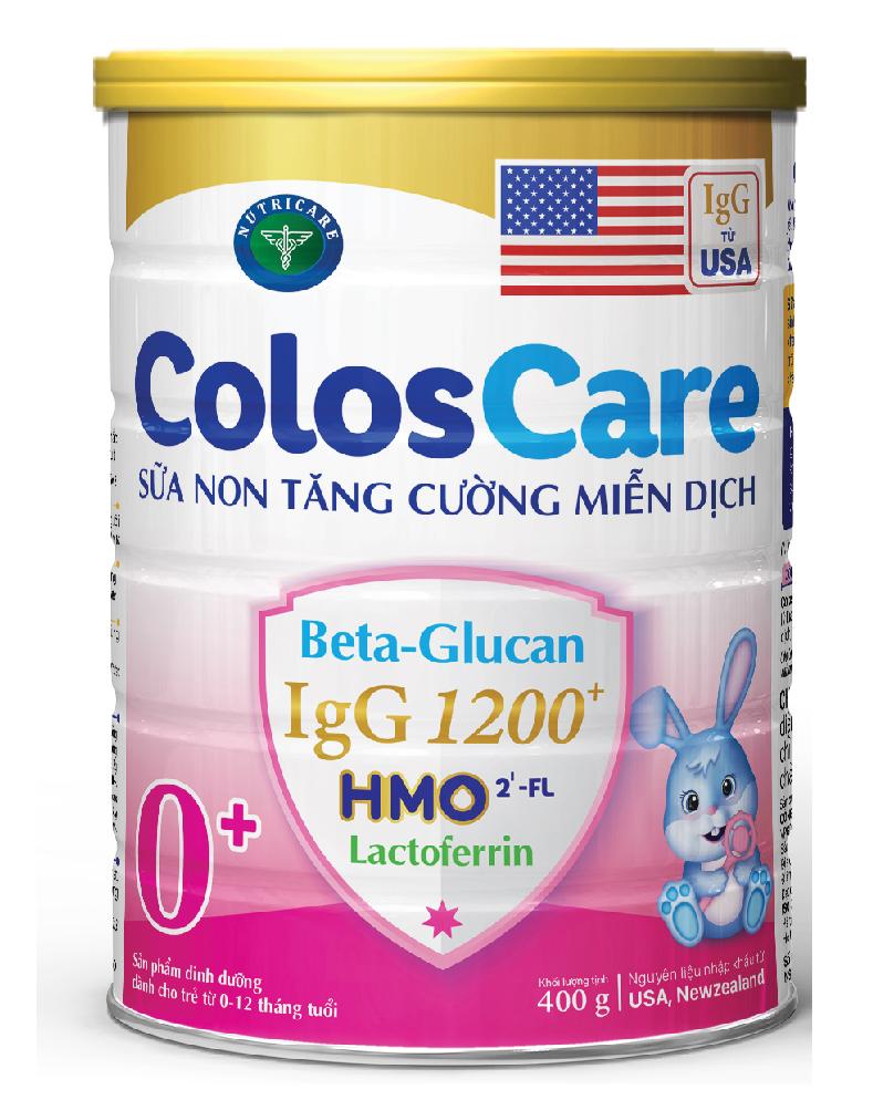 Sữa bột Nutricare ColosCare 0+ (400g) - sữa non tăng cường miễn dịch