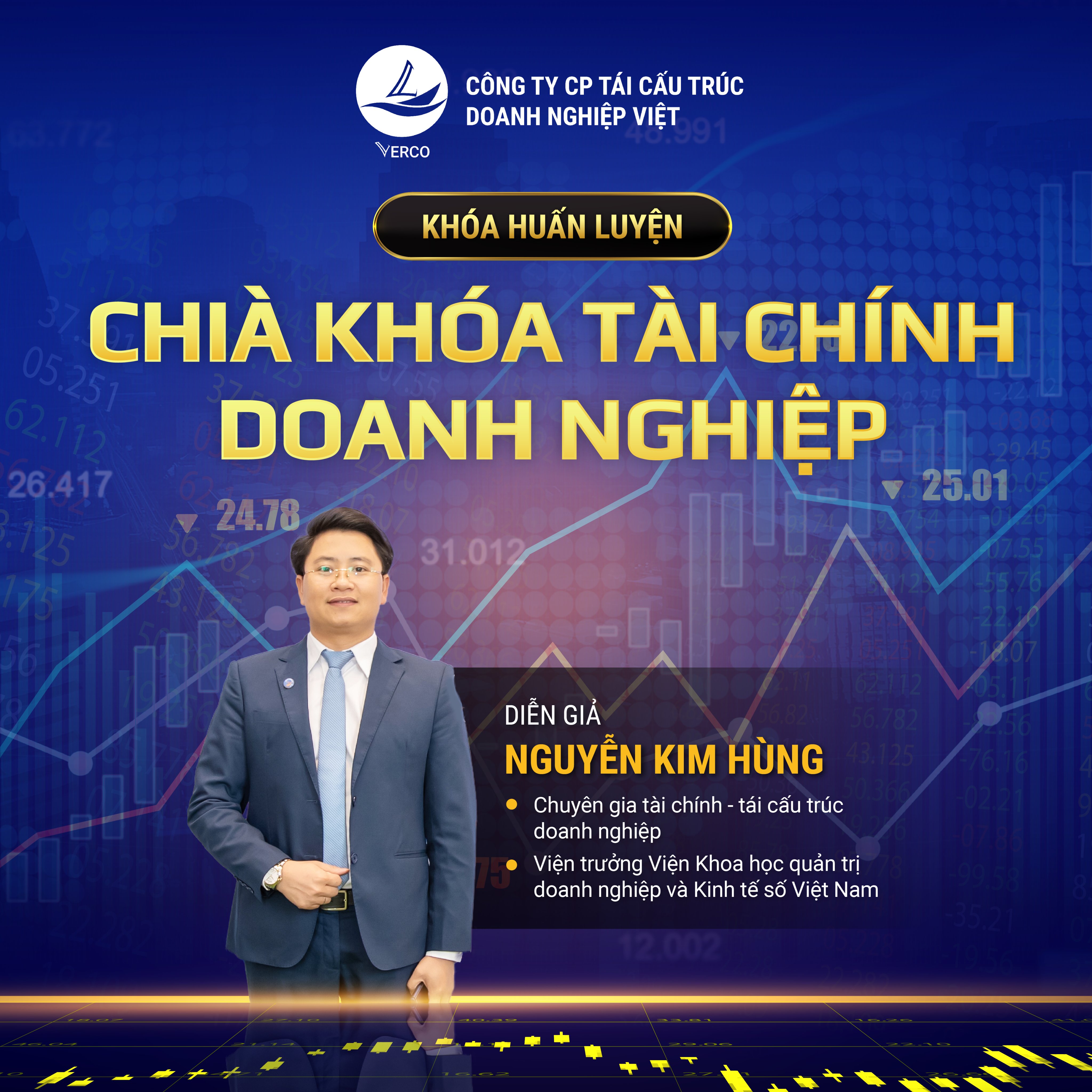 [E-VOUCHER] VERCO - Khóa học Chìa khóa tài chính doanh nghiệp - chuyên gia Nguyễn Kim Hùng