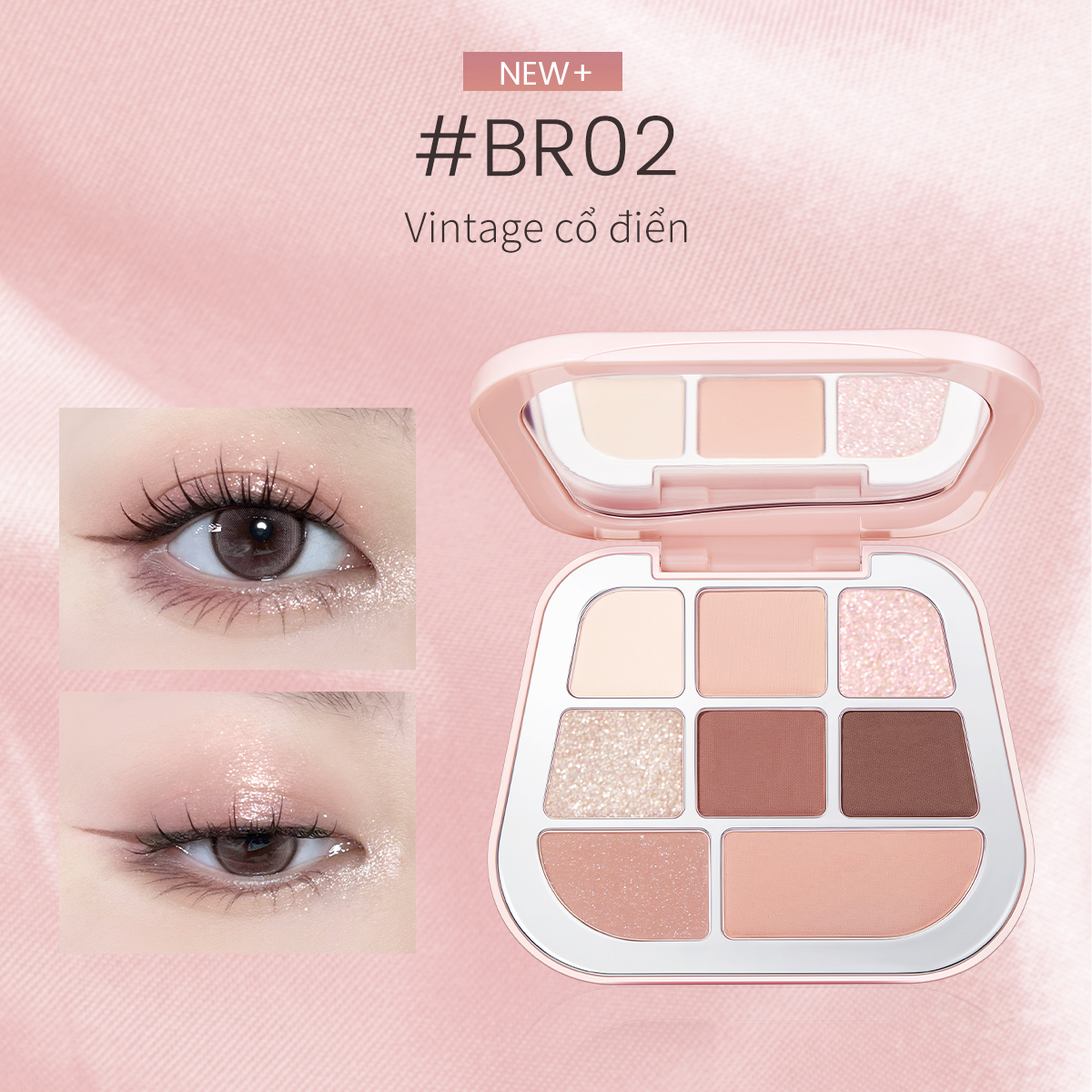 Focallure Eyeshadow Palette Long Lasting Moisturizing Waterproof 9.6g - 4