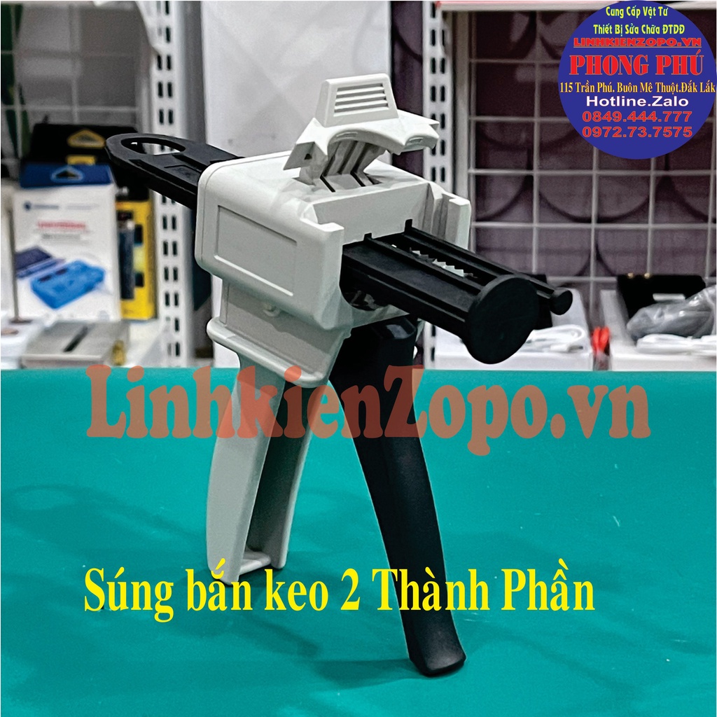 Súng bắn keo 2 thành phần