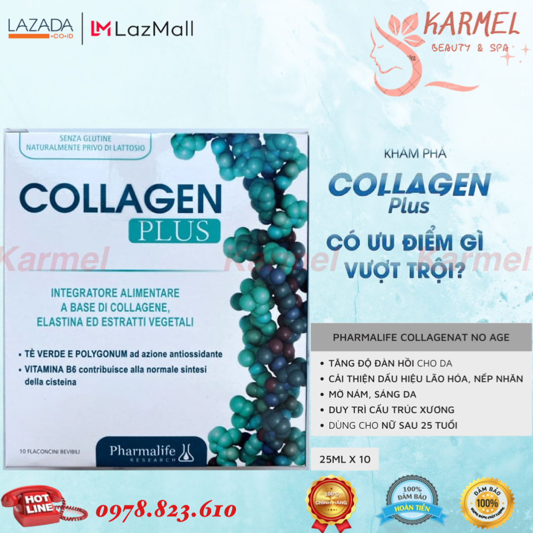 Thực phẩm bổ sung Pharmalife Collagen Plus - Karmel Chính hãng