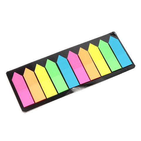 Thẻ note dạ quang 2 màu uncle-bills sl0133