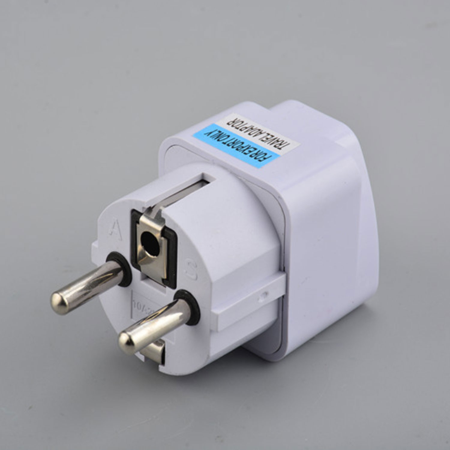 Phích cắm chuyển đổi đa năng - 2 chân tròn ra ổ cắm đa năng