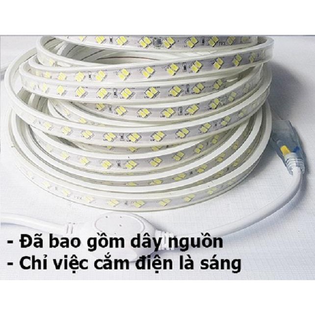 20 mét dây led 5730 xanh dương 20 mét 5730 trắng