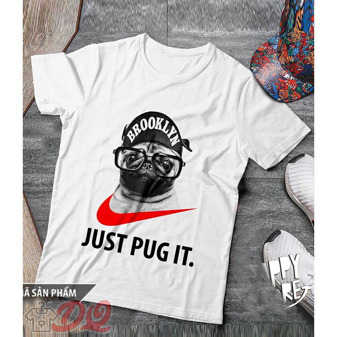 Bst áo thun cún pug siêu độc hàng đẹp pug t shirt