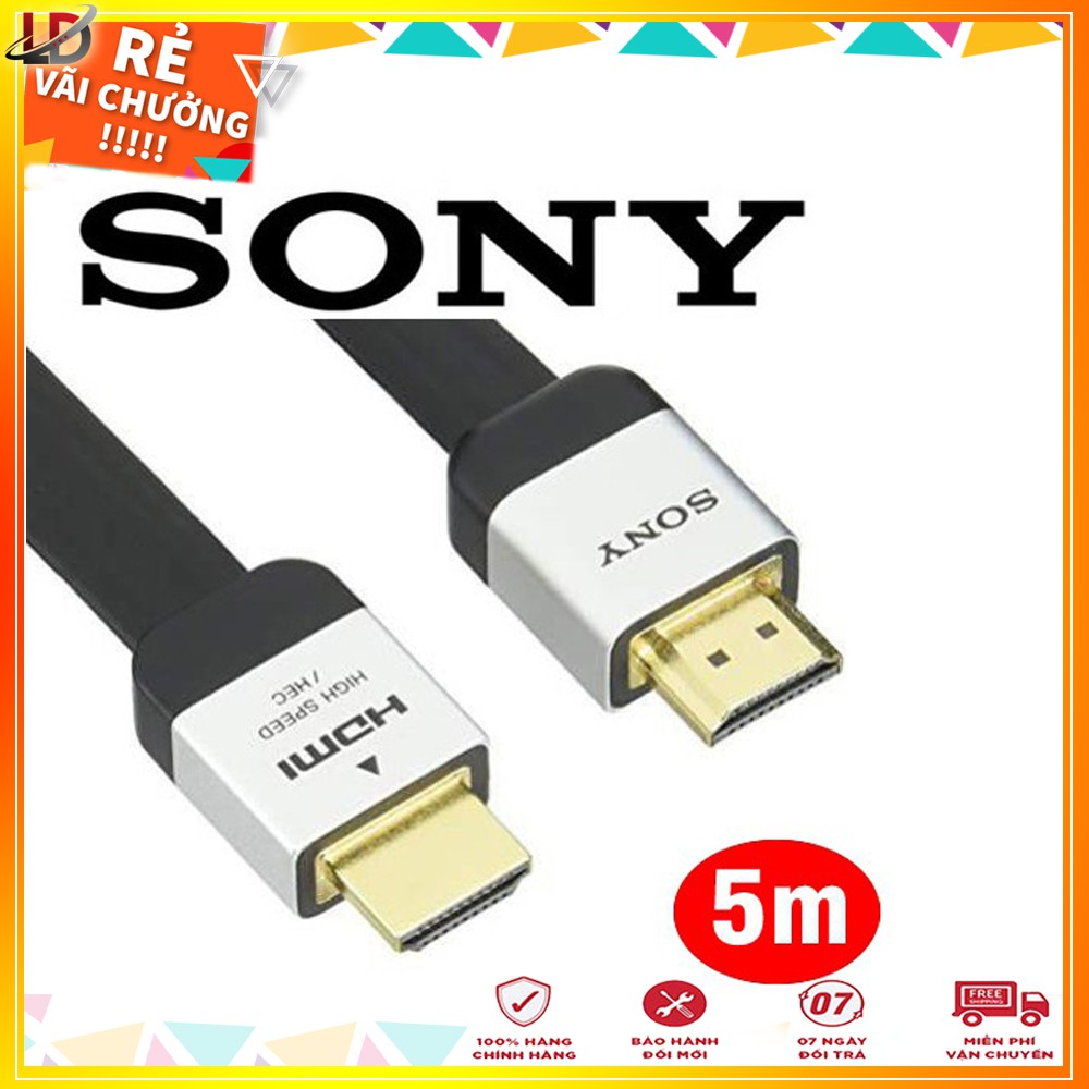 Dây cáp hdmi sony dài 5m độ phân giải fullhd 1080p