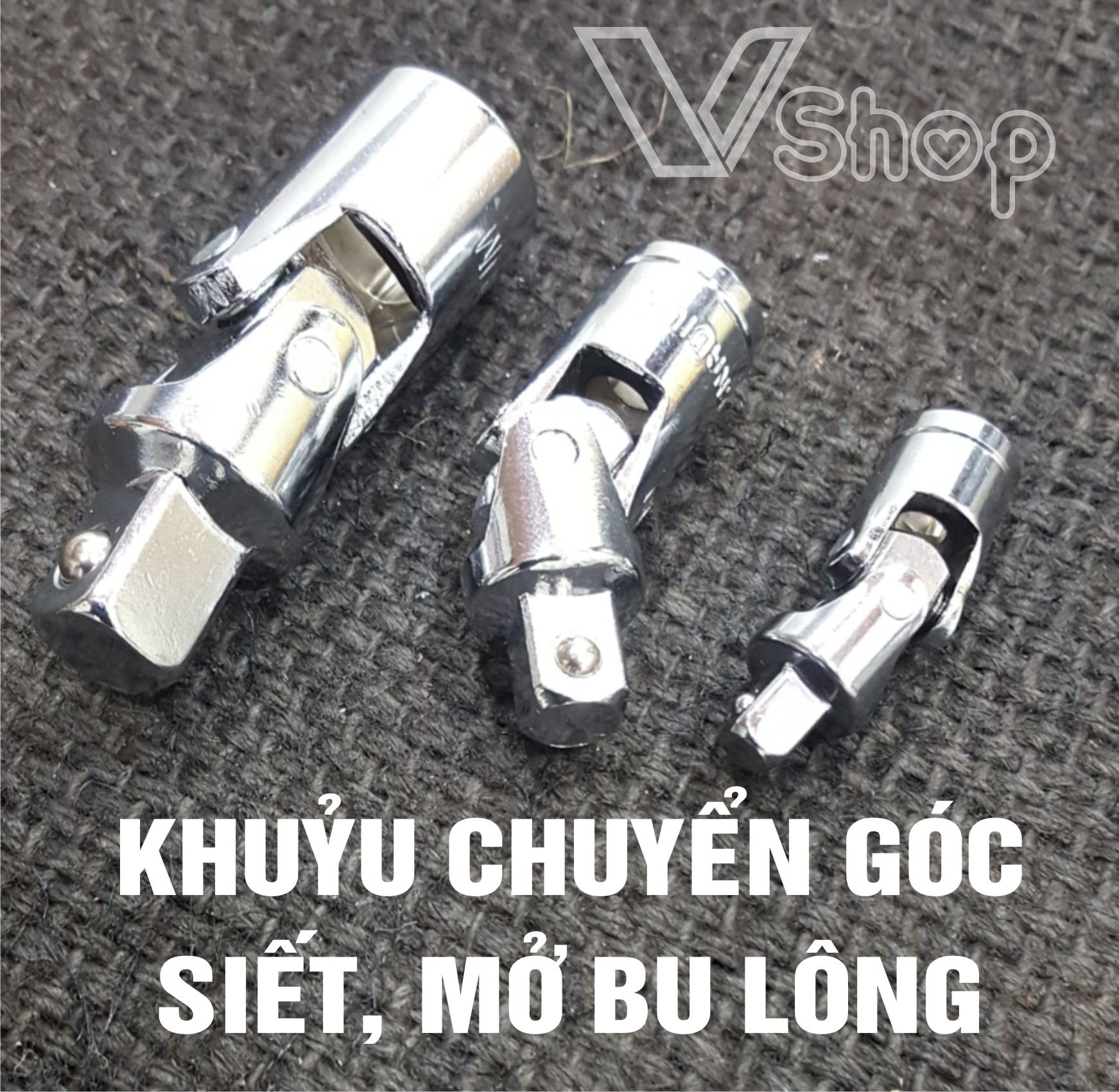 Khuỷu chuyển góc, khớp lắt léo, siết mở bu lông