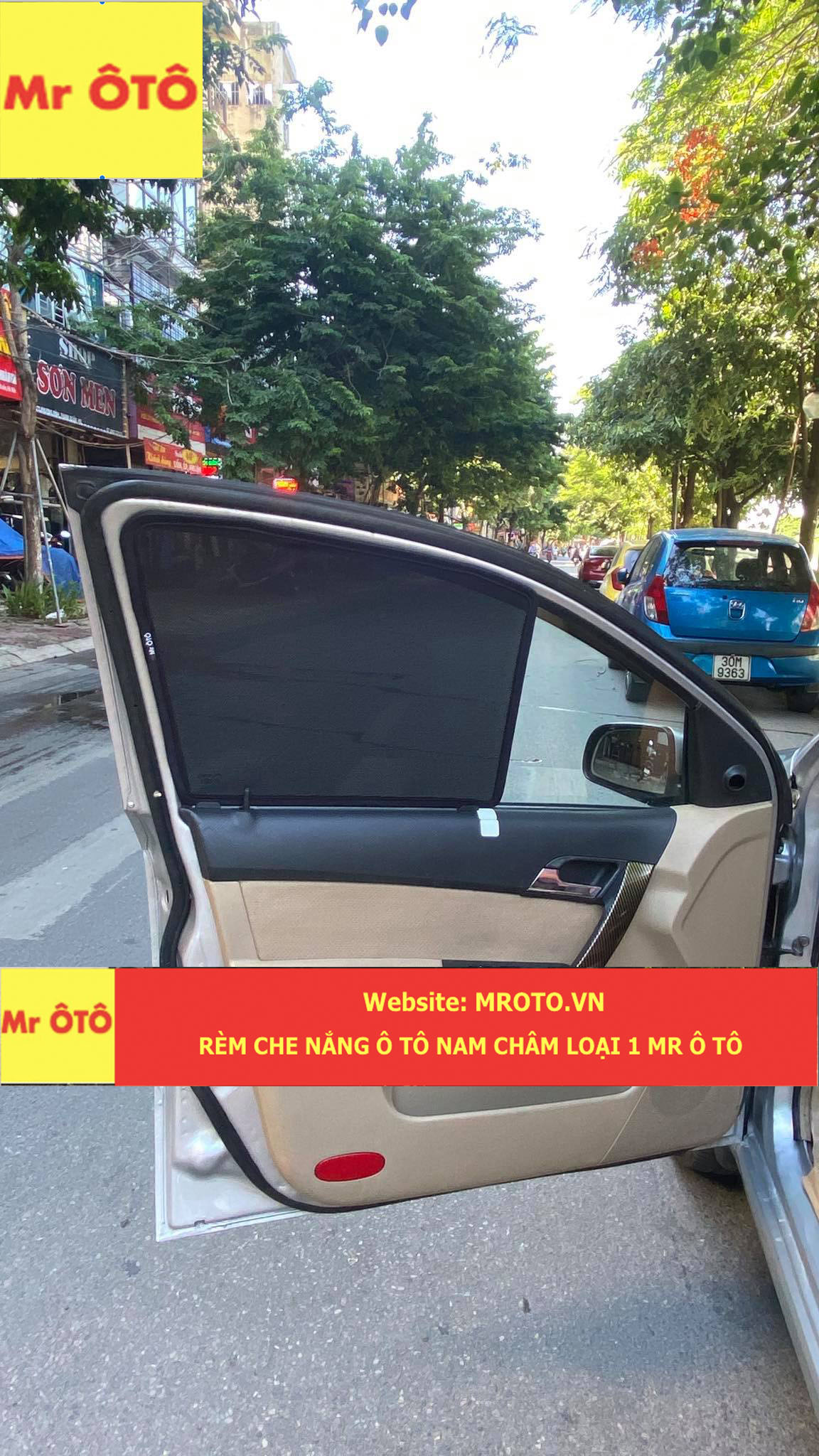 [ GIÁ XƯỞNG] RÈM CHE NẮNG NAM CHÂM CHO XE GENTRA AVEO . BẢO HÀNH 2 NĂM TOÀN QUỐC