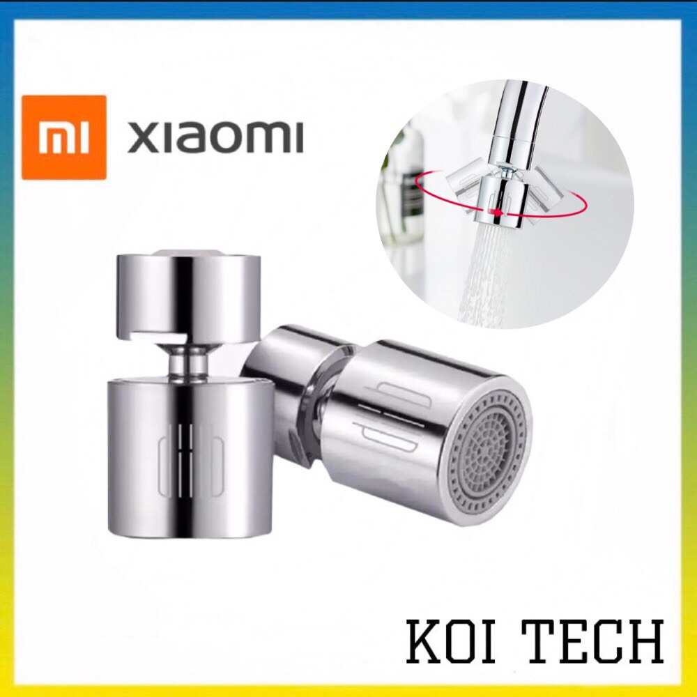 Đầu vòi nước tăng áp lực tăng gấp 5 lần Xiaomi DiiiB  xoay 360 độ 2 chế độ phun - KOI TECH