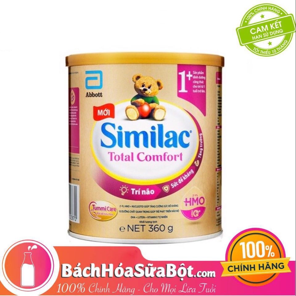 Sữa bột Similac Total Comfort 1+ - 360g (Dành cho trẻ từ 1 tuổi trở lên)