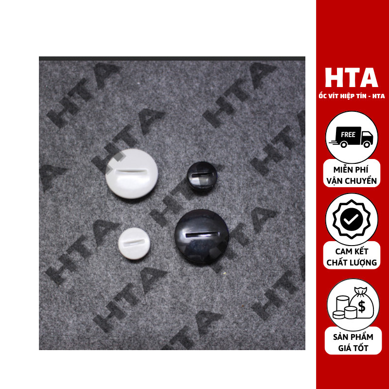 Bộ nắp thăm điện dream – wave ; nút che mâm lửa honda-ốc vít hiệp tín - hta