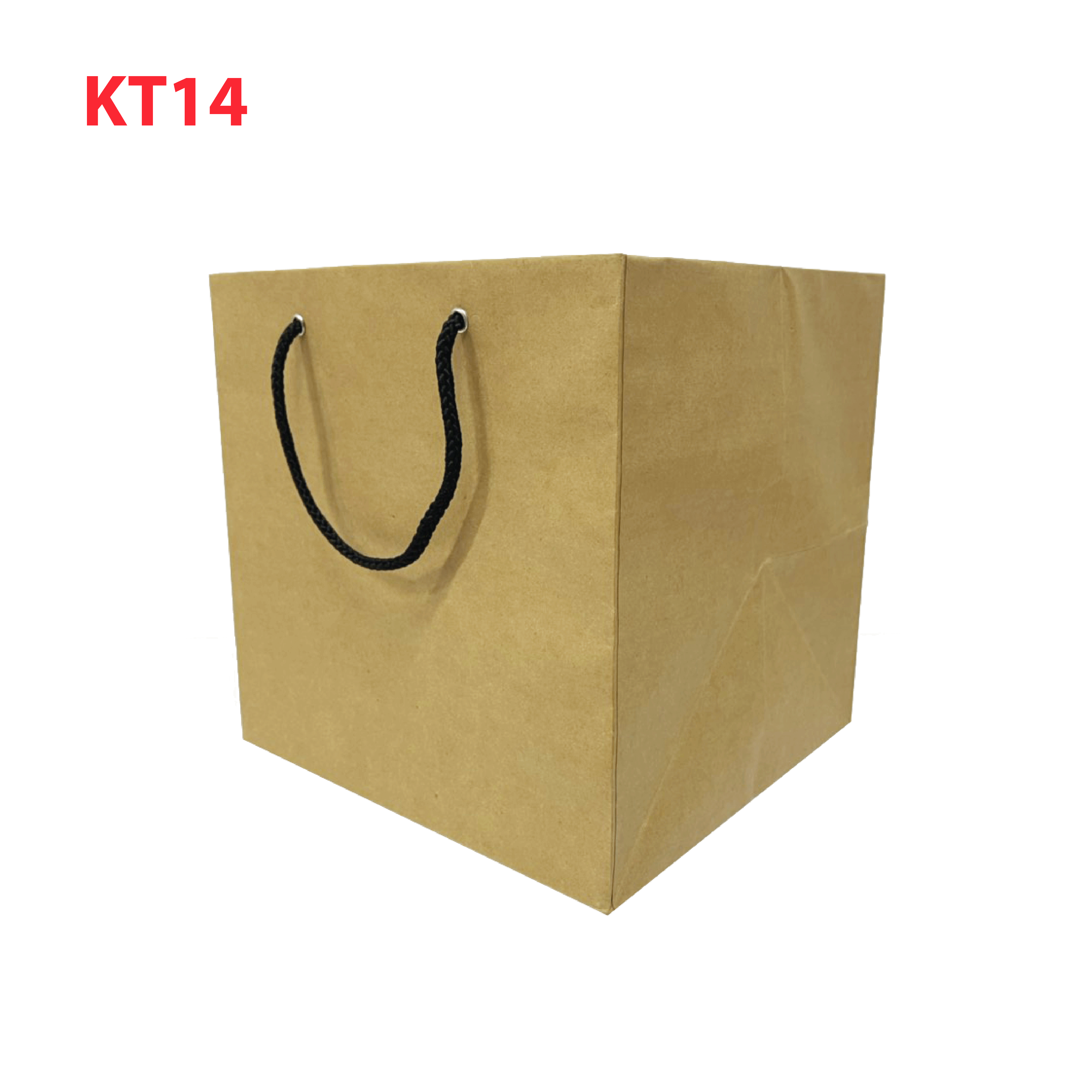 Combo 100 túi giấy kraft nâu kt14