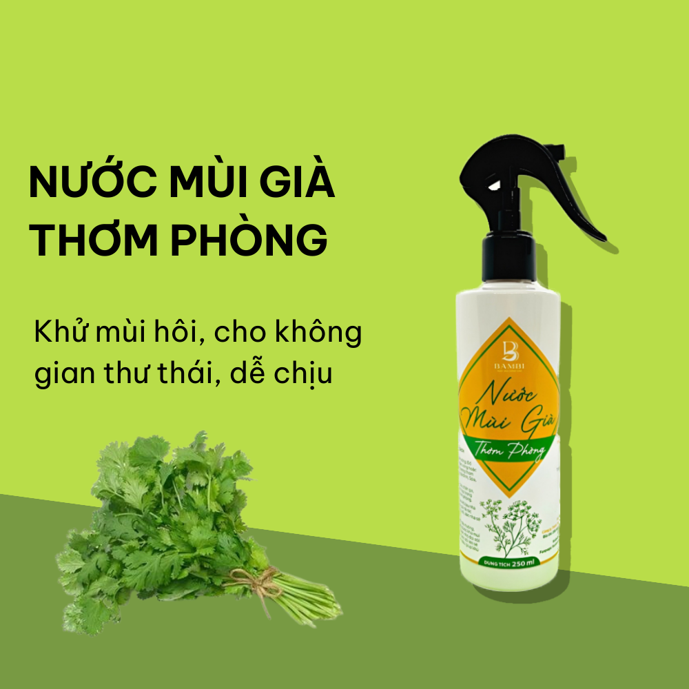 Nước mùi già thơm phòng làm thơm không gian sống, tạo hương thơm thảo mộc thiên nhiên, khử mùi hôi