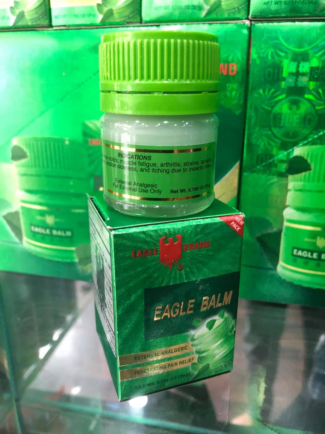 [HCM]Dầu cù là con Ó Eagle Brand hàng Singapore