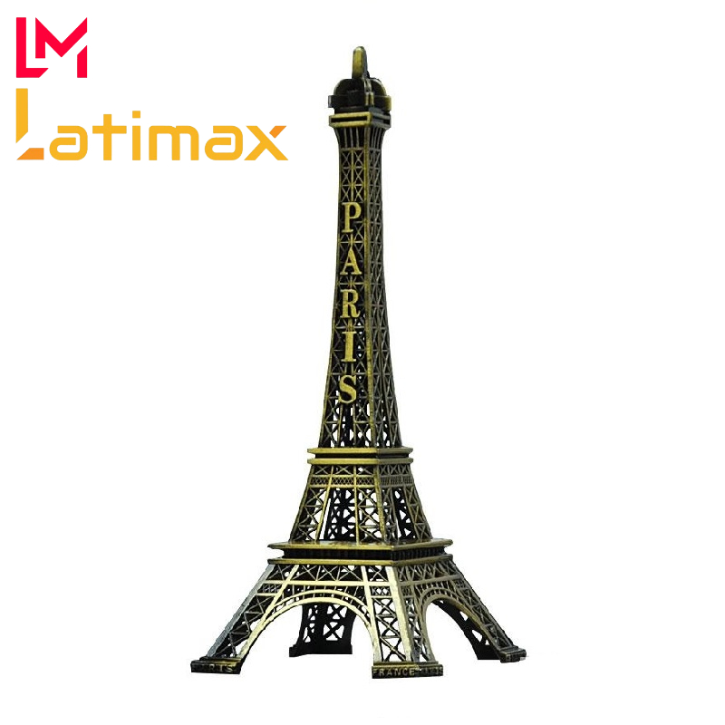 Mô hình Tháp Eiffel bằng thép không gỉ size 32 Cm Latimax
