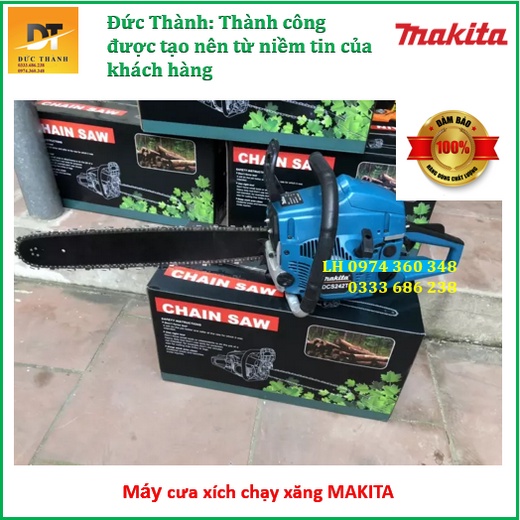 Máy Cưa Xích Chạy Xăng Chính Hãng Makita.