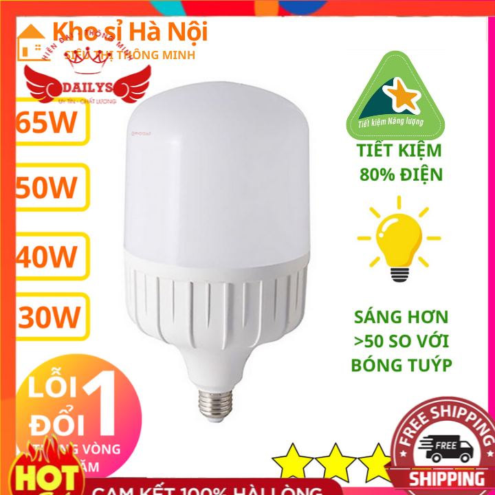 [Hàng Tốt]Bóng Đèn Led Bulb Trụ SIÊU SÁNG LINH PHI G8-A.Thoa T5 Các Cỡ 5W - 65W Hàng Việt Nam - Siêu TIẾT KIỆM ĐIỆN - GIÁ RẺ CHẤT LƯỢNG TỐT Dailys