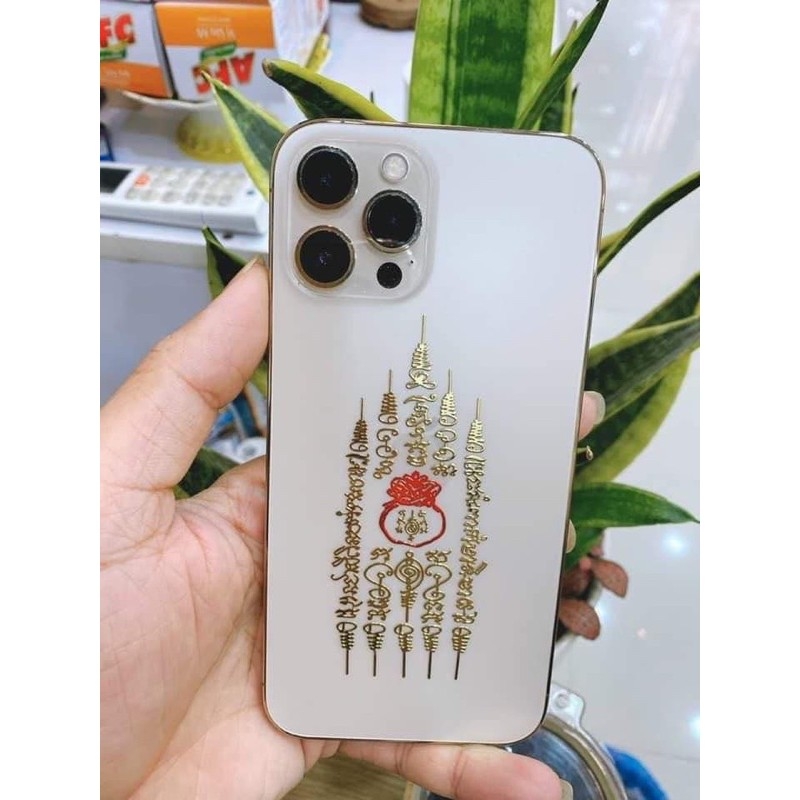 Linh phù TÚI TIỀN ĐỎ + 5 DÒNG KINH THÁI LAN