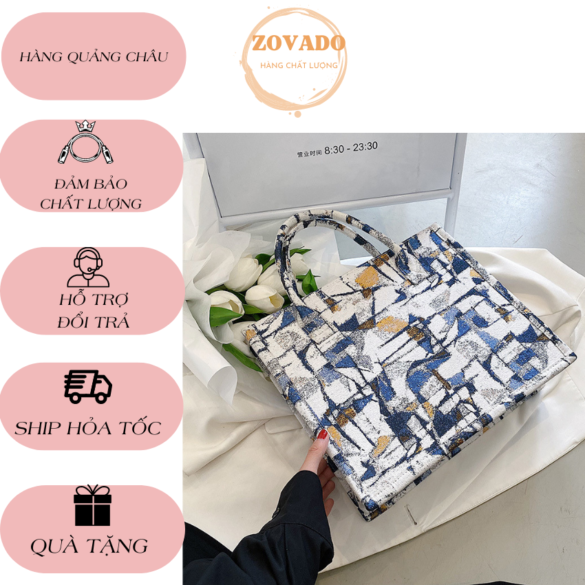 Túi xách nữ công sở kẹp nách hàn quốc quảng châu cao cấp zovado size 34