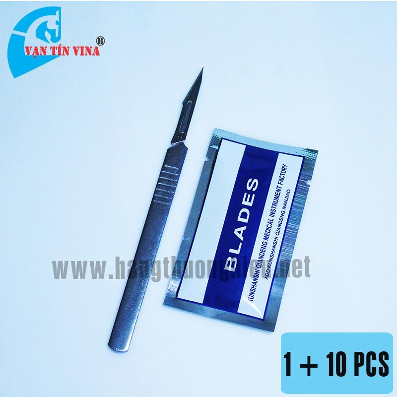 [HCM]Bộ dao y tế số 11 ( 10 lưỡi dao )